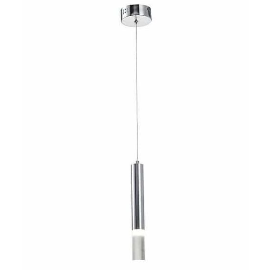 kinkiecikpl lampa wisząca GWEN 1 pł LED chrom 330501-06 REALITY