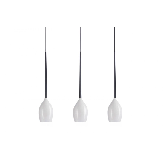 Lampa wisząca IZZA 3 SHINY WHITE AZ2320 AZZARDO