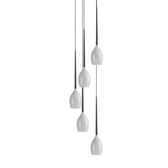 Lampa wisząca IZZA white 5 AZ0311 AZZARDO