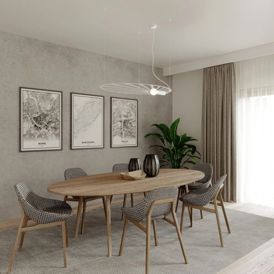 Lampa wisząca LEHDET biała TH.001B SOLLUX LIGHTING - zdjęcie 7
