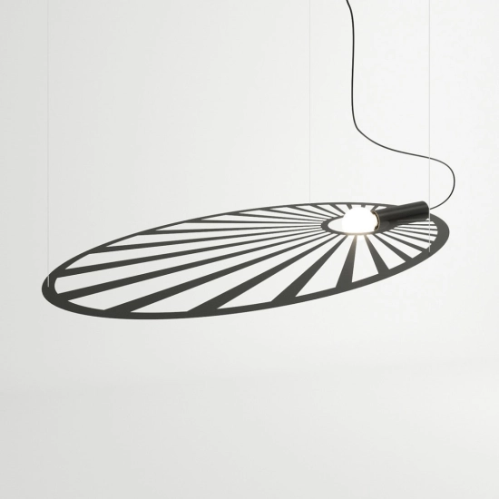 Lampa wisząca LEHDET czarna TH.001CZ SOLLUX LIGHTING