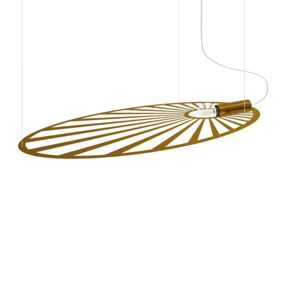 Lampa wisząca LEHDET złota TH.001ZL SOLLUX LIGHTING - zdjęcie produktu