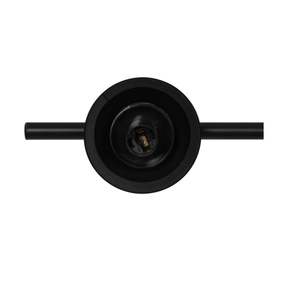 Lampa wisząca Lilly 5 – czarna lampa z kulistymi kloszami 2612623003 Nordlux