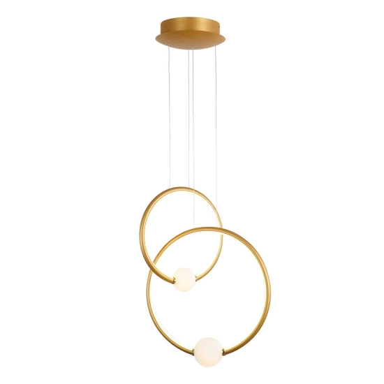 Lampa wisząca Lozanna PND-20112035-2B-GD ITALUX 43cm - zdjęcie produktu