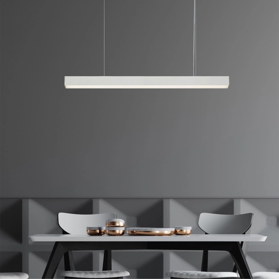 Lampa wisząca Luci L LED CCT Tuya biała LP-1401/1P L WH Smart LIGHT PRESTIGE