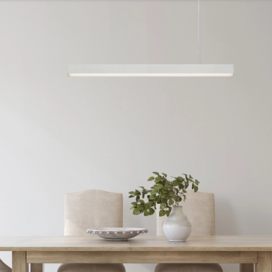 Lampa wisząca Luci L LED CCT Tuya biała LP-1401/1P L WH Smart LIGHT PRESTIGE