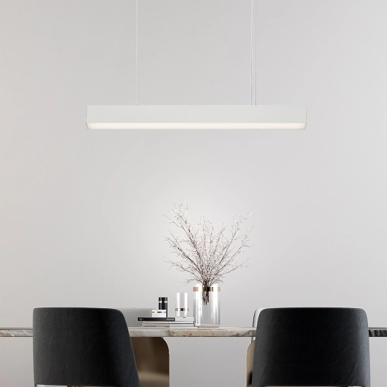Lampa wisząca Luci M LED CCT Tuya biała LP-1401/1P M WH Smart LIGHT PRESTIGE