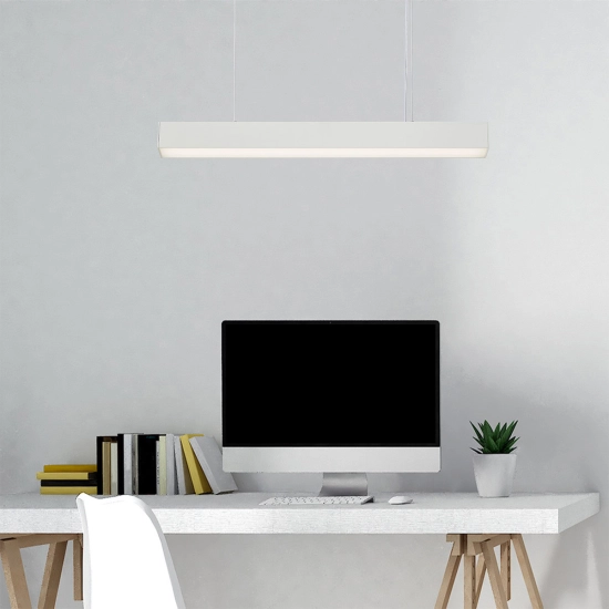 Lampa wisząca Luci M LED CCT Tuya biała LP-1401/1P M WH Smart LIGHT PRESTIGE
