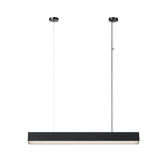 Lampa wisząca Luci M LED CCT Tuya czarna LP-1401/1P M BK Smart LIGHT PRESTIGE