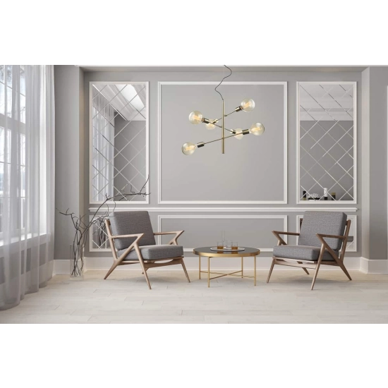 Lampa wisząca Madalyn MDM3582/6 AB Italux - zdjęcie produktu