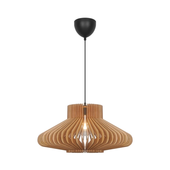 Lampa wisząca Manago drewniana, dwa kształty klosza 2512353014 Nordlux