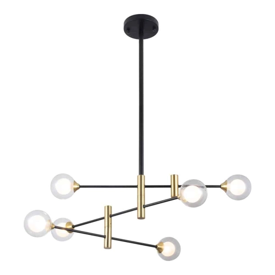Lampa wisząca Marino PND-9148-6 ITALUX 84cm - zdjęcie produktu