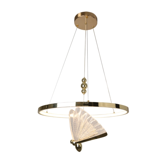 Lampa wisząca Marissa Ring złota LED CCT LP-2515/1P GD Light Prestige