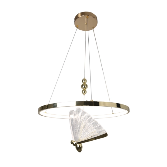 Lampa wisząca Marissa Ring złota LED CCT LP-2515/1P GD Light Prestige