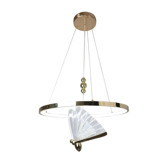 Lampa wisząca Marissa Ring złota LED CCT LP-2515/1P GD Light Prestige