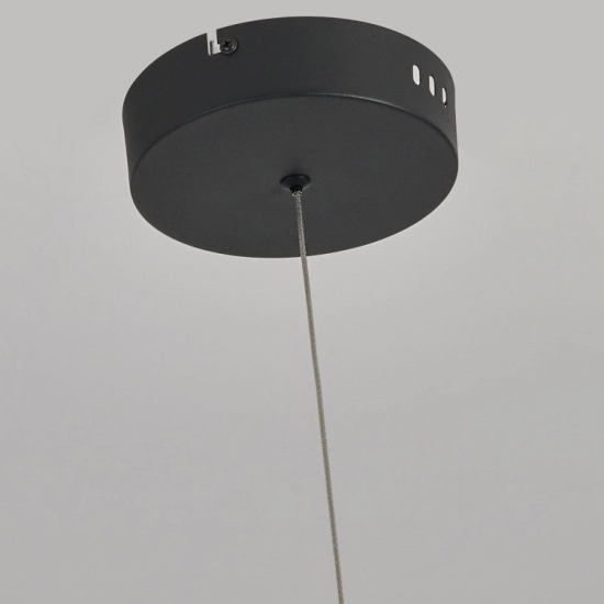 Lampa wisząca Meleca S 1xLED LP-2345/1P S BK CCT LIGHT PRESTIGE