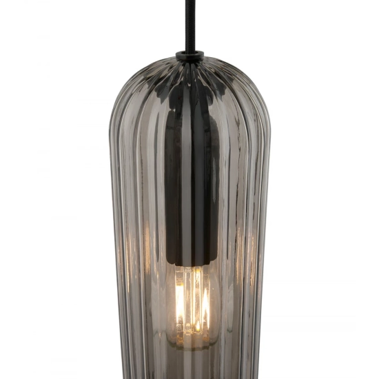 Lampa wisząca Miella 3 Nordlux - przydymione szkło 2412533047
