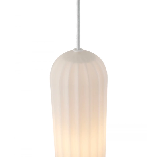 Lampa wisząca Miella Nordlux - mleczne szkło, pojedyncza 2412523001