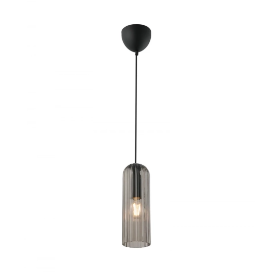Lampa wisząca Miella Nordlux - przydymione szkło, pojedyncza 2412523047