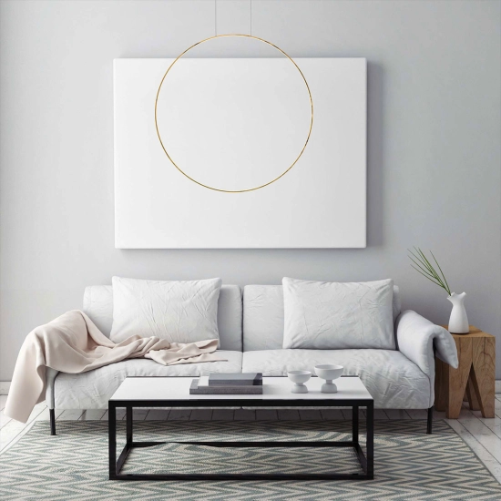 Lampa wisząca MIRROR ZŁOTA LP-999/1P L GD CCT LIGHT PRESTIGE