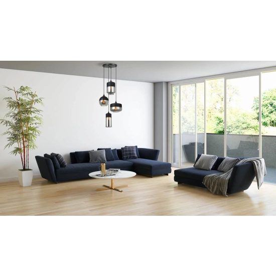 Lampa wisząca Molina MDM-4364/4 BK+SG Italux - zdjęcie produktu