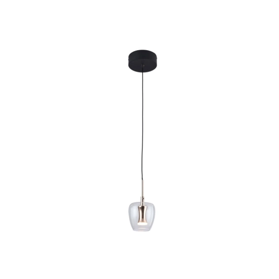 LAMPA WISZĄCA NELSON CZARNY-ZŁOTY MD2291-1A-3BGN Zuma Line - zdjęcie produktu