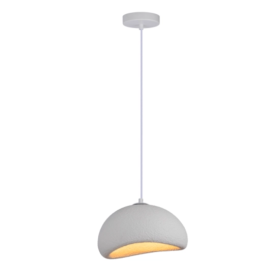 Lampa wisząca Nube 30cm biała LP-0030/1P 30cm WH LIGHT PRESTIGE