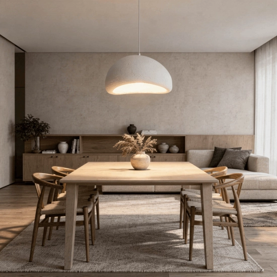 Lampa wisząca Nube 50cm biała LP-0030/1P 50cm WH LIGHT PRESTIGE