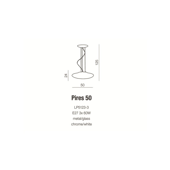 Lampa PIRES 50 AZ0277 AZZARDO