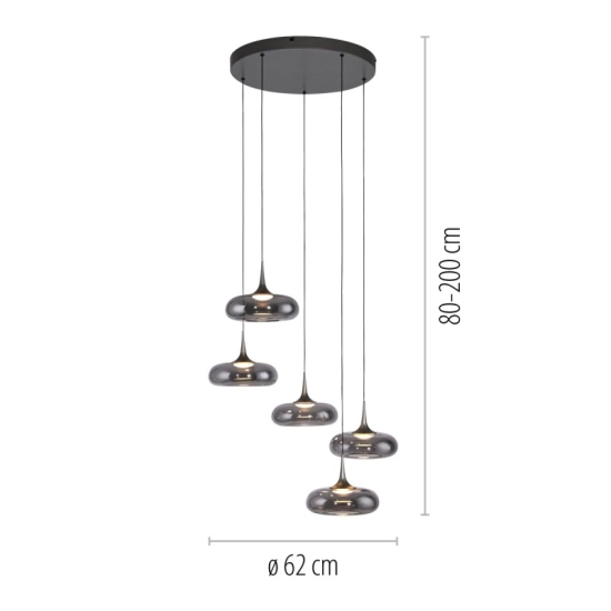 Lampa wisząca POSH 15694-15 Paul Neuhaus by Zuma Line Schöner Wohnen