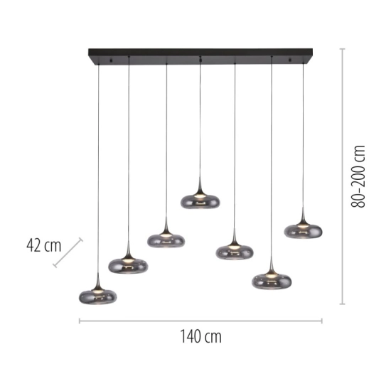 Lampa wisząca POSH 15695-15 Paul Neuhaus by Zuma Line Schöner Wohnen