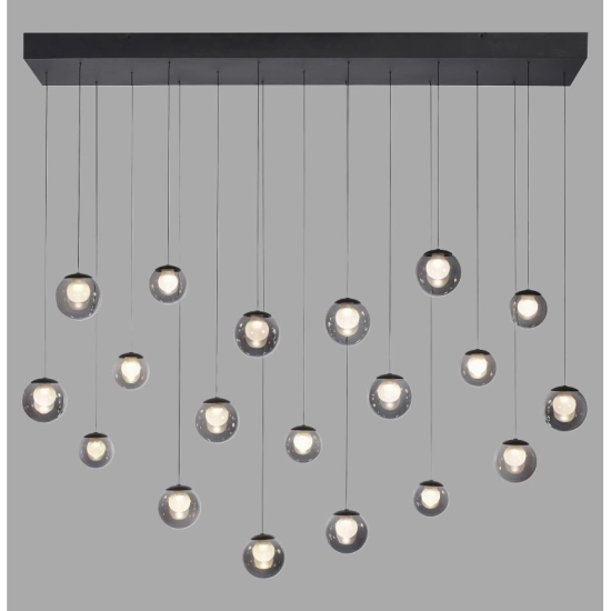 LAMPA WISZĄCA E-POPUP z pilotem SZARY 2589-15 Paul Neuhaus by Zuma