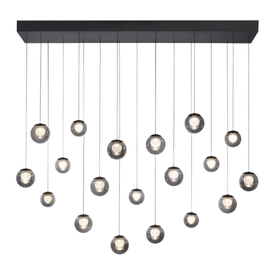 LAMPA WISZĄCA E-POPUP z pilotem SZARY 2589-15 Paul Neuhaus by Zuma