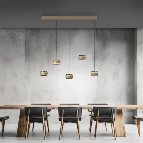 Lampa wisząca PURE FALLING RINGS 2504-97 Paul Neuhaus by Zuma