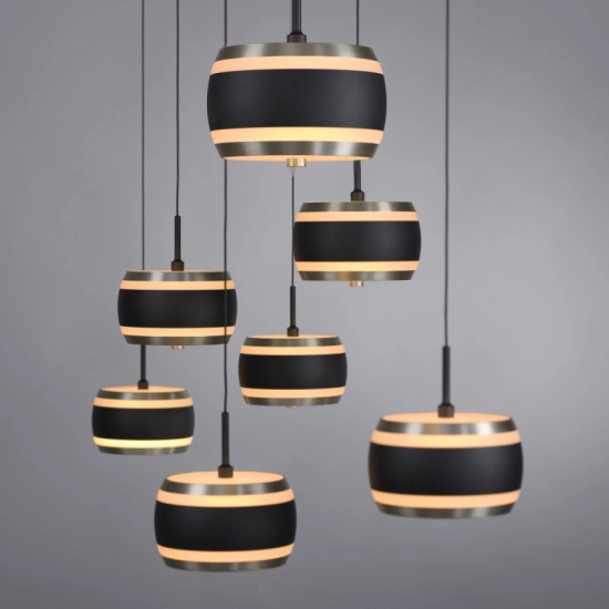 Lampa wisząca PURE FALLING RINGS 2505-18 Paul Neuhaus by Zuma