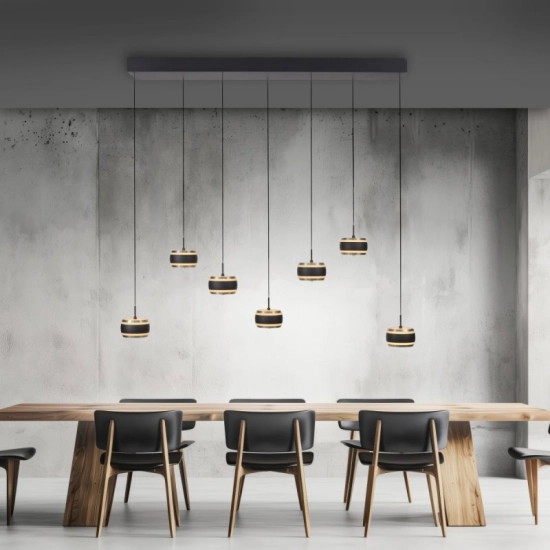 Lampa wisząca PURE FALLING RINGS 2505-18 Paul Neuhaus by Zuma