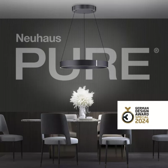PURE E-CLIPSE LAMPA WISZĄCA z pilotem 2561-15 Paul Neuhaus by Zuma Line