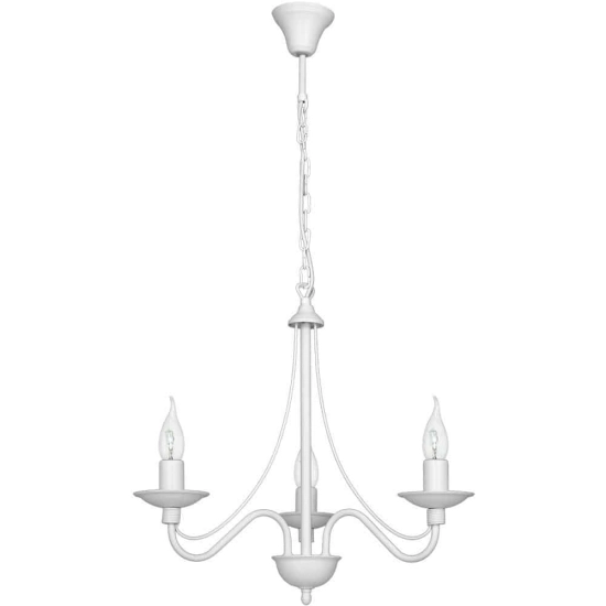 Lampa wisząca RÓŻA BIAŁA 397E ALDEX - zdjęcie produktu