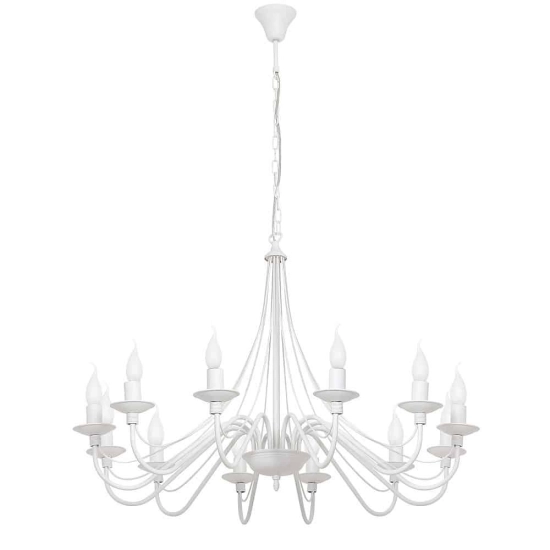 Lampa wisząca RÓŻA BIAŁA 397R ALDEX - zdjęcie produktu