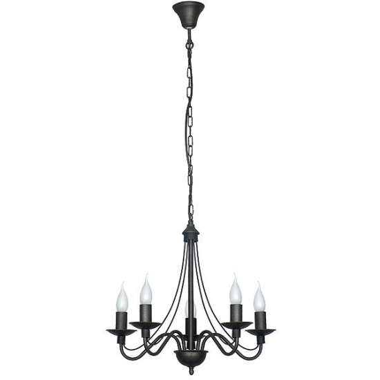 Lampa wisząca RÓŻA CZARNA 397F1 ALDEX - zdjęcie produktu