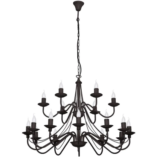 Lampa wisząca RÓŻA CZARNA 397S1 ALDEX - zdjęcie produktu