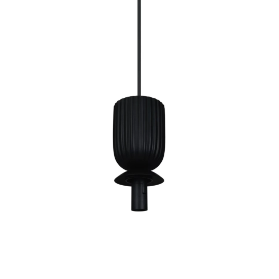 Lampa wisząca Sadie czarna, mleczny klosz 2512603003 Nordlux