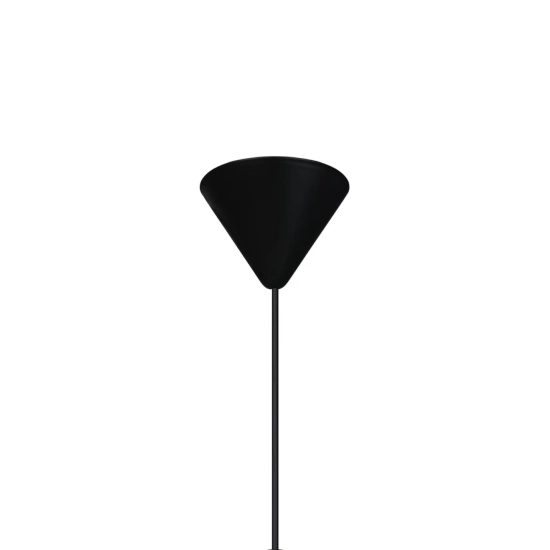 Lampa wisząca Sadie czarna, mleczny klosz 2512603003 Nordlux
