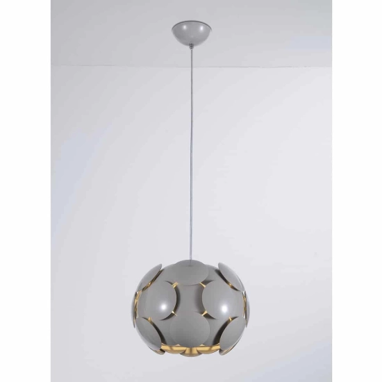 Lampa wisząca Santina Grey P0317-01S-U1GM Italux - zdjęcie produktu