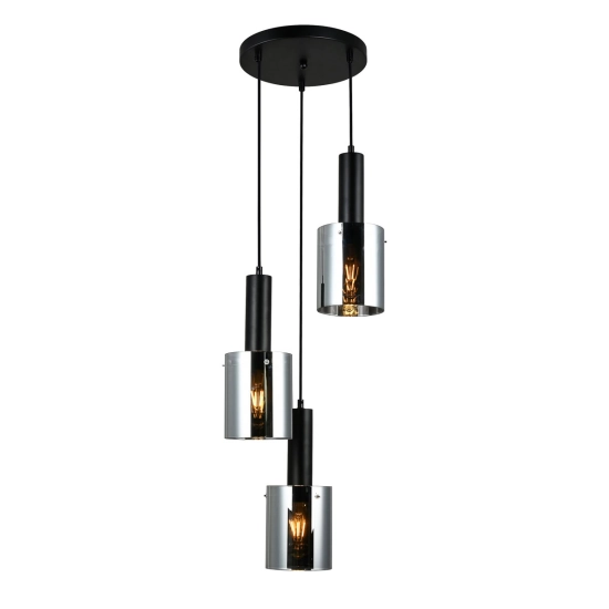 Lampa wisząca Sardo PND-5581-3A-BK+SG ITALUX - zdjęcie produktu