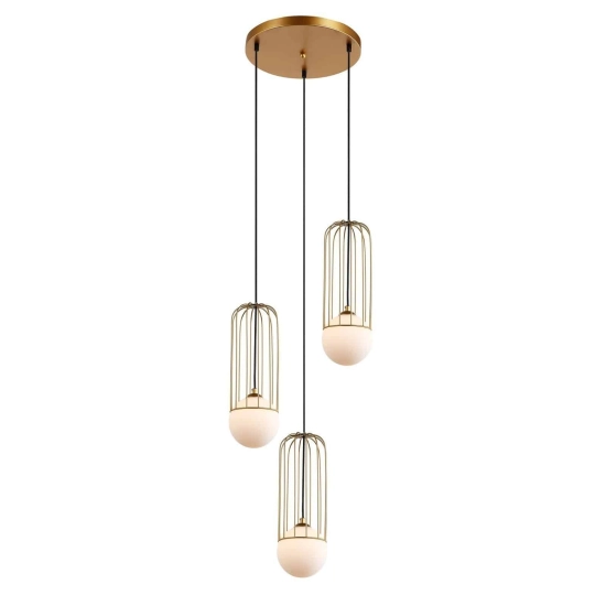 Lampa wisząca SIMON MDM-3938/3 GD Italux - zdjęcie produktu