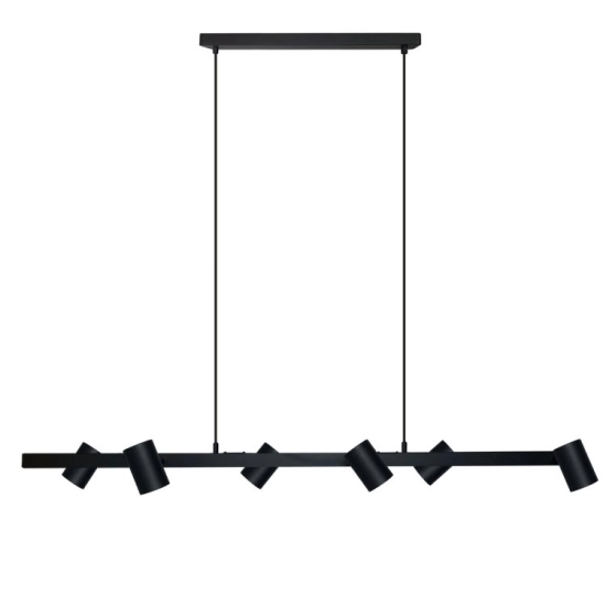 Lampa wisząca Snow 6xGU10 czarna LP-731/6L BK LIGHT PRESTIGE