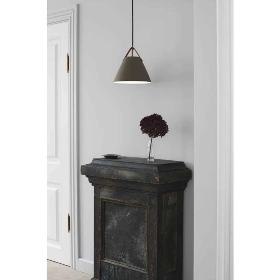 kinkiecik.pl Lampa wisząca Strap 27 DFTP Nordlux - beżowy 84333009