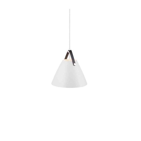 kinkiecik.pl Lampa wisząca Strap 27 DFTP Nordlux - biała 84333001