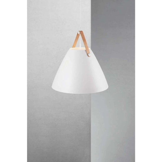 kinkiecik.pl Lampa wisząca Strap 48 DFTP - biała 84353001